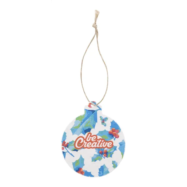 Custom seed paper Christmar tree ornament round - AP716922 (ANDA#A)